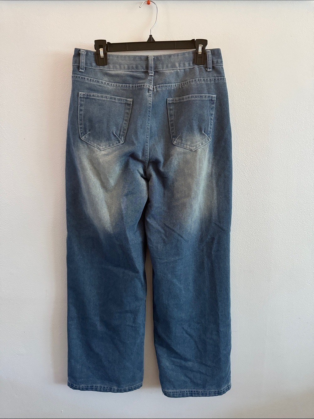 Nvfelix Women's Straight Leg Loose Denim Jeans Boyfriend Pants size Medium - Picture 4 of 6